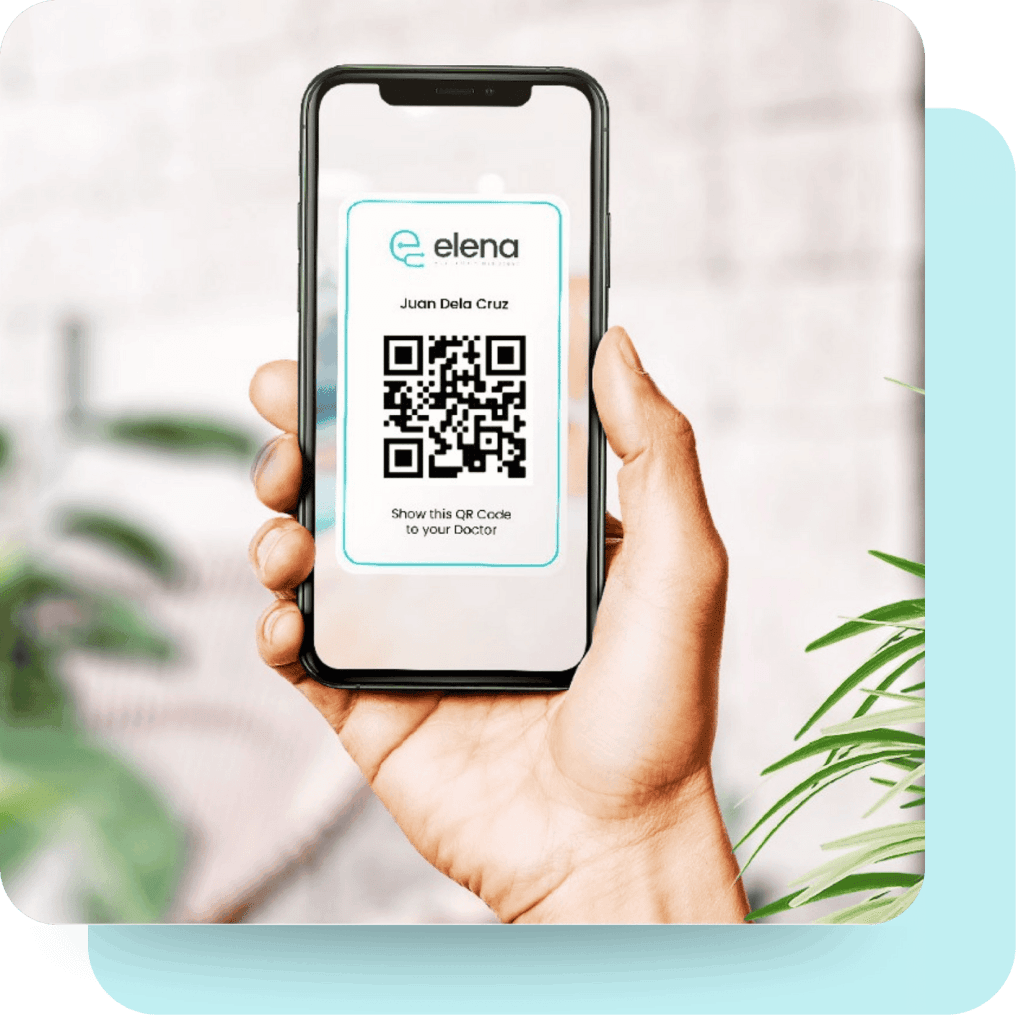 QR code transfer on mobile phone